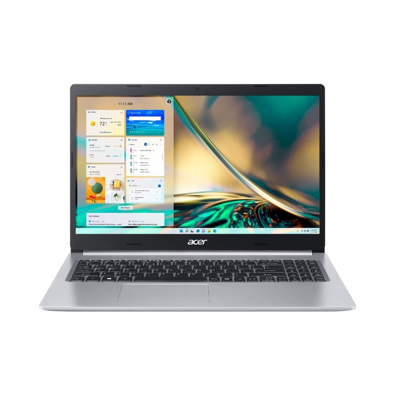 Notebook - Acer A515-54-33en I3-10110u 2.10ghz 4gb 256gb Ssd Intel Hd Graphics Windows 11 Home Aspire 5 15,6" Polegadas