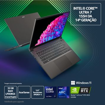 Notebook Acer Swift X