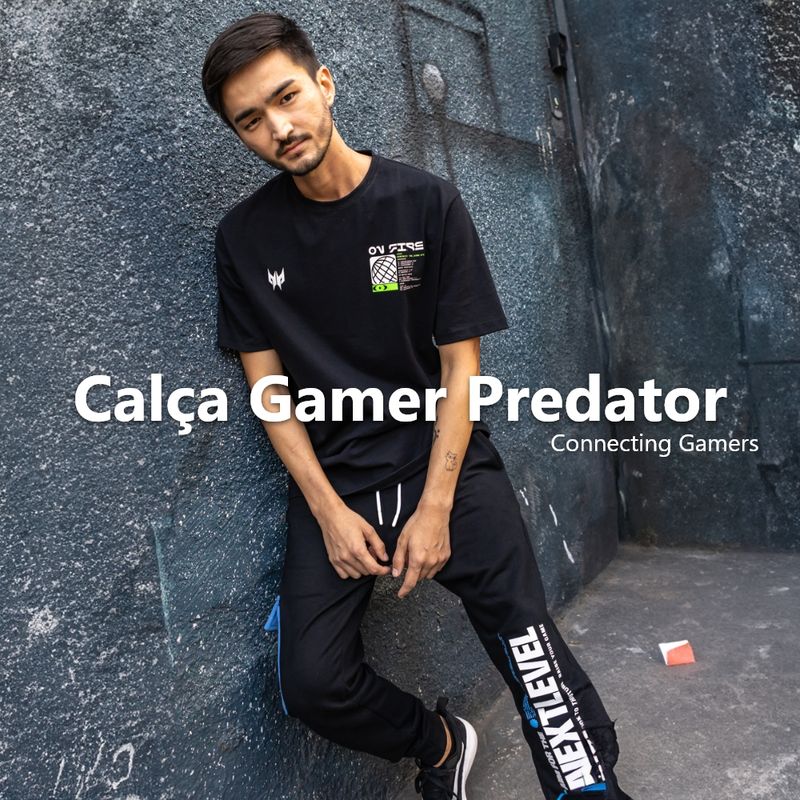 Calca-Connecting-Gamers-Preta