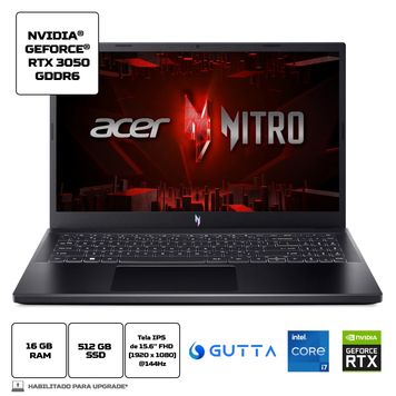 Notebook Gamer Acer Nitro V15