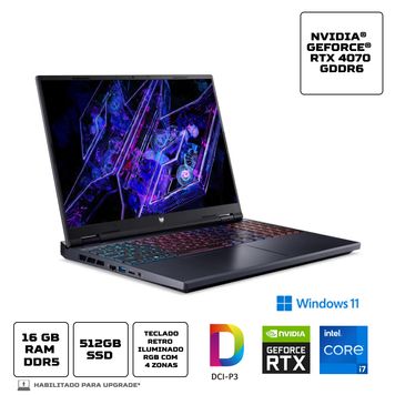 Notebook Predator Helios Neo