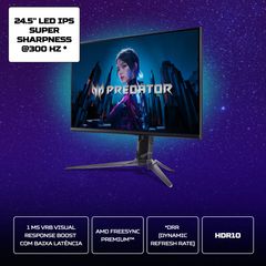 Monitor Gamer Predator 24.5”