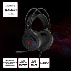 Headset Gamer Acer Nitro