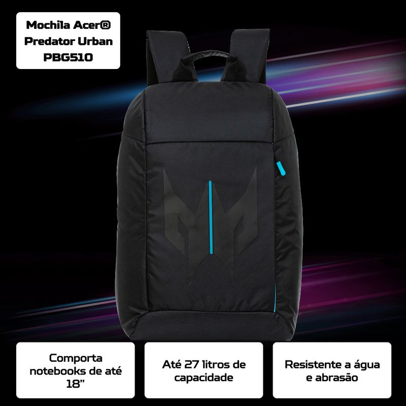 Mochila-Acer®-Predator-Urban-Pbg510