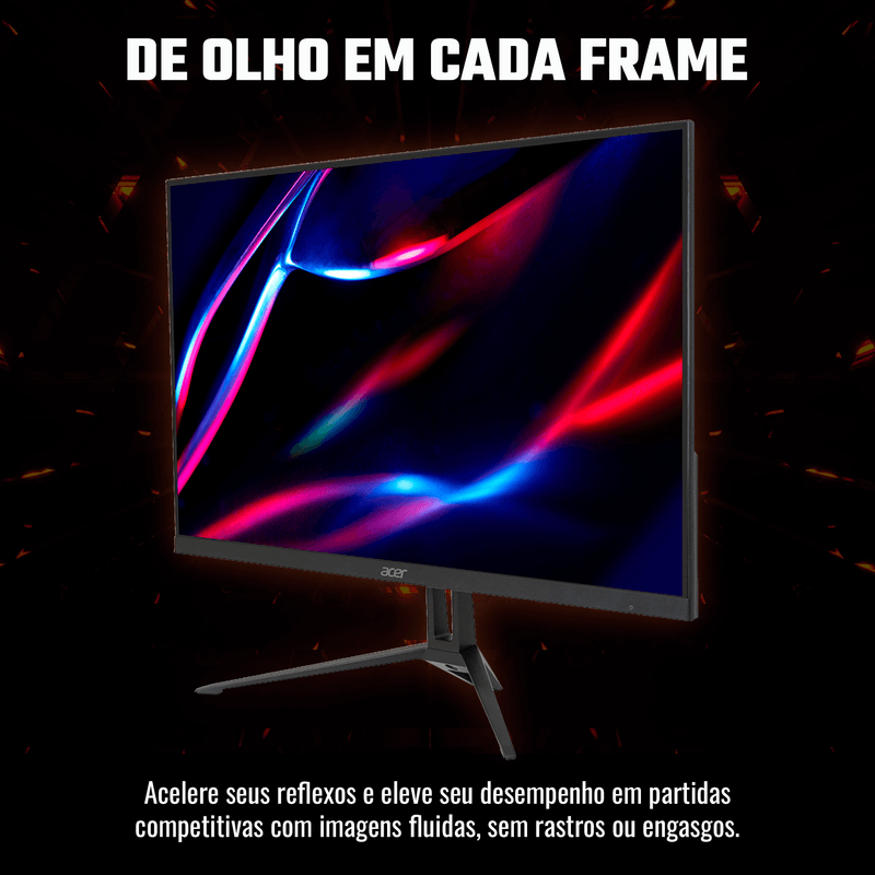 Monitor Acer KG243Y 23,8 Full HD | Imagem Nítida e Fluida