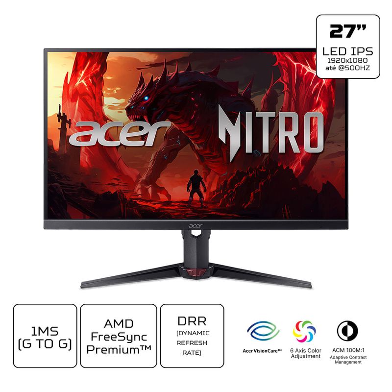 Monitor Acer Nitro XV270 F5BMIIPRZX 27